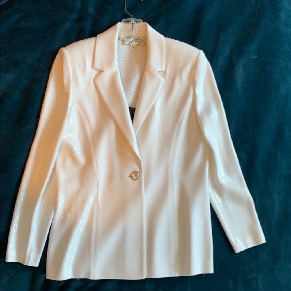 St John Couture by Marie Gray suit jacket size 4